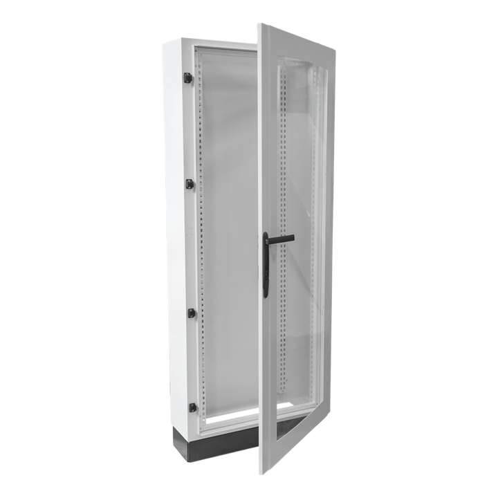 ATL+ metalen vloerkast + uitbreiding IP55 2110mm transpar. deur