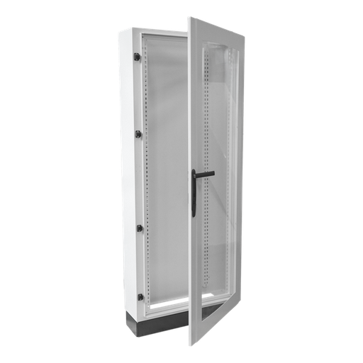 [/55AUX240PT300] ATL+ IP55 Modularer +Erweiterung Metallschrank mit Tür Transp. 181cm